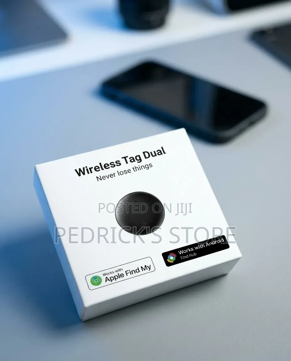 Portable Smart Tag Tracker – Global Find My & Android Compatible