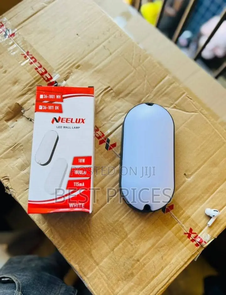 Neelux LED Bulkhead Wall Lamp 18W - White