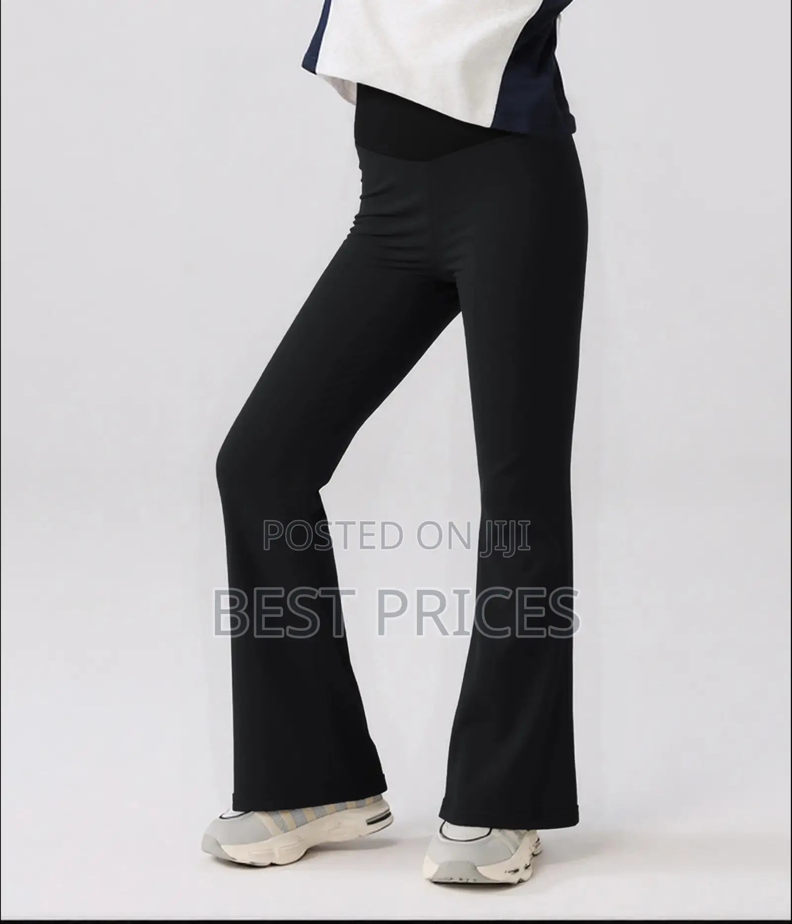 Girls Flared Pants High Waist 2024 Yoga Leggings Teenagers Stretch