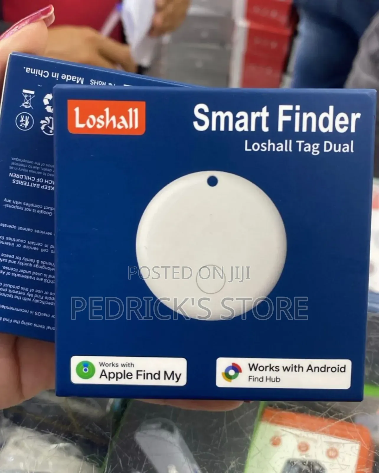 Portable Smart Tag Tracker – Apple & Android Global Finder