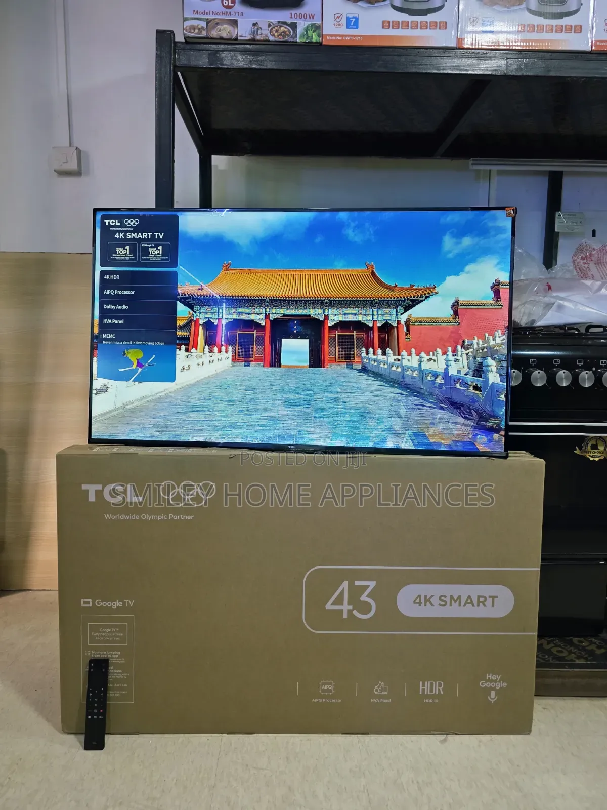20% Discount Price on TCL 43inches UHD-4K Google Android Smart TV