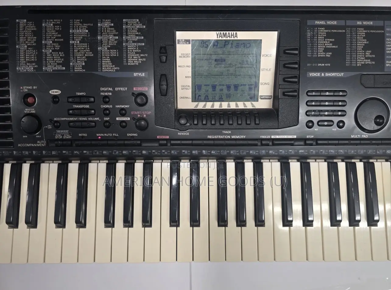 Original Yamaha Electronic Keyboard: PSR-530