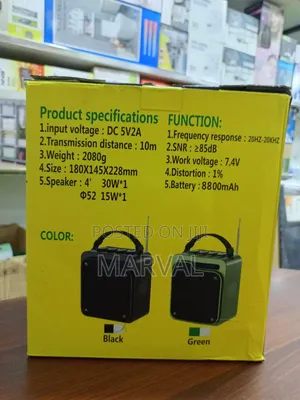 BoomBest LN-9066Mic Portable Wireless Speaker.