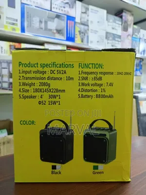 BoomBest LN-9066Mic Portable Wireless Speaker.