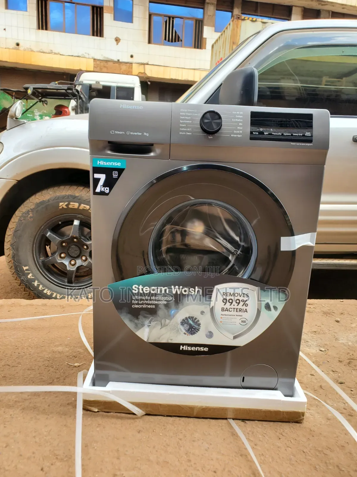 Steam-Wash Inverter 7kg Front Loader Hisense Auto Washing Machine