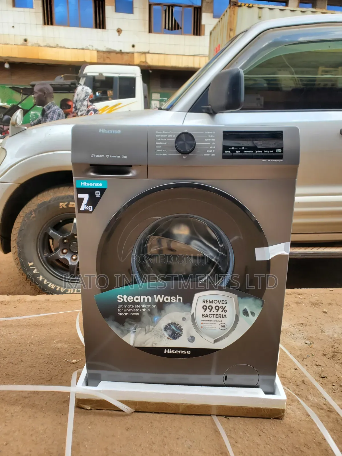 Steam-Wash Inverter 7kg Front Loader Hisense Auto Washing Machine