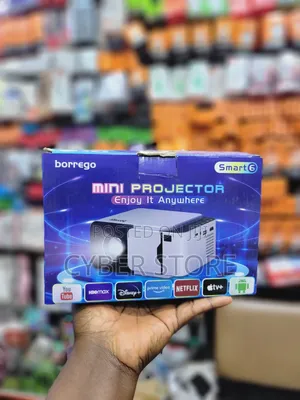 Borrego Smart 6 Mini Projector, a Portable Smart Projector.