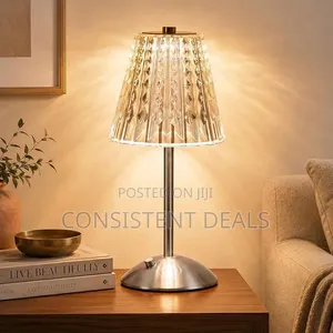 Cordless Touch Table Lamp, LED Rechargeable Small Dask Lamp