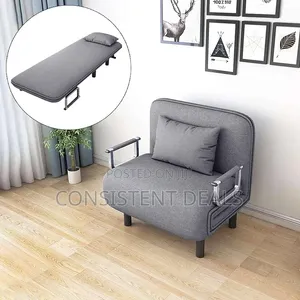 5-Level Adjustable Sofa Bed Couch - Folding Bed Recliner Chair