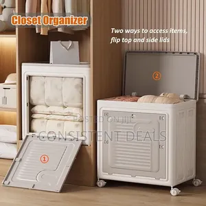 Foldable Stackable Clothing Storage Box