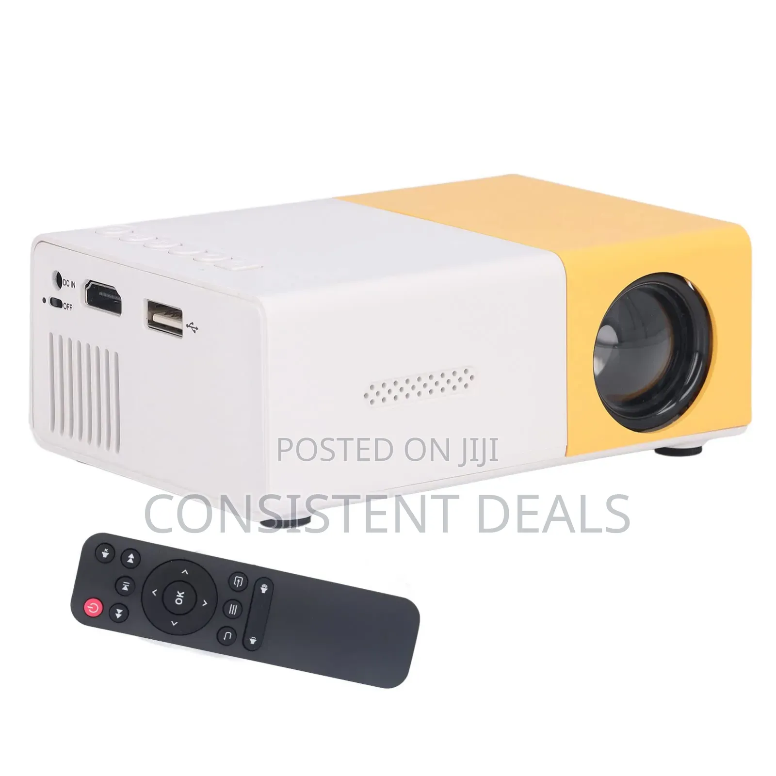 Mini LED HD Projector – Ultra-Portable Home Cinema & Office