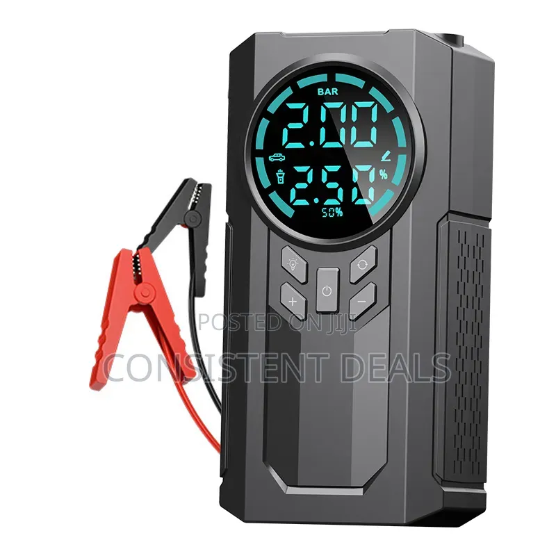 Car Jump Starter With Air Compressor