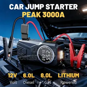 Car Jump Starter With Air Compressor