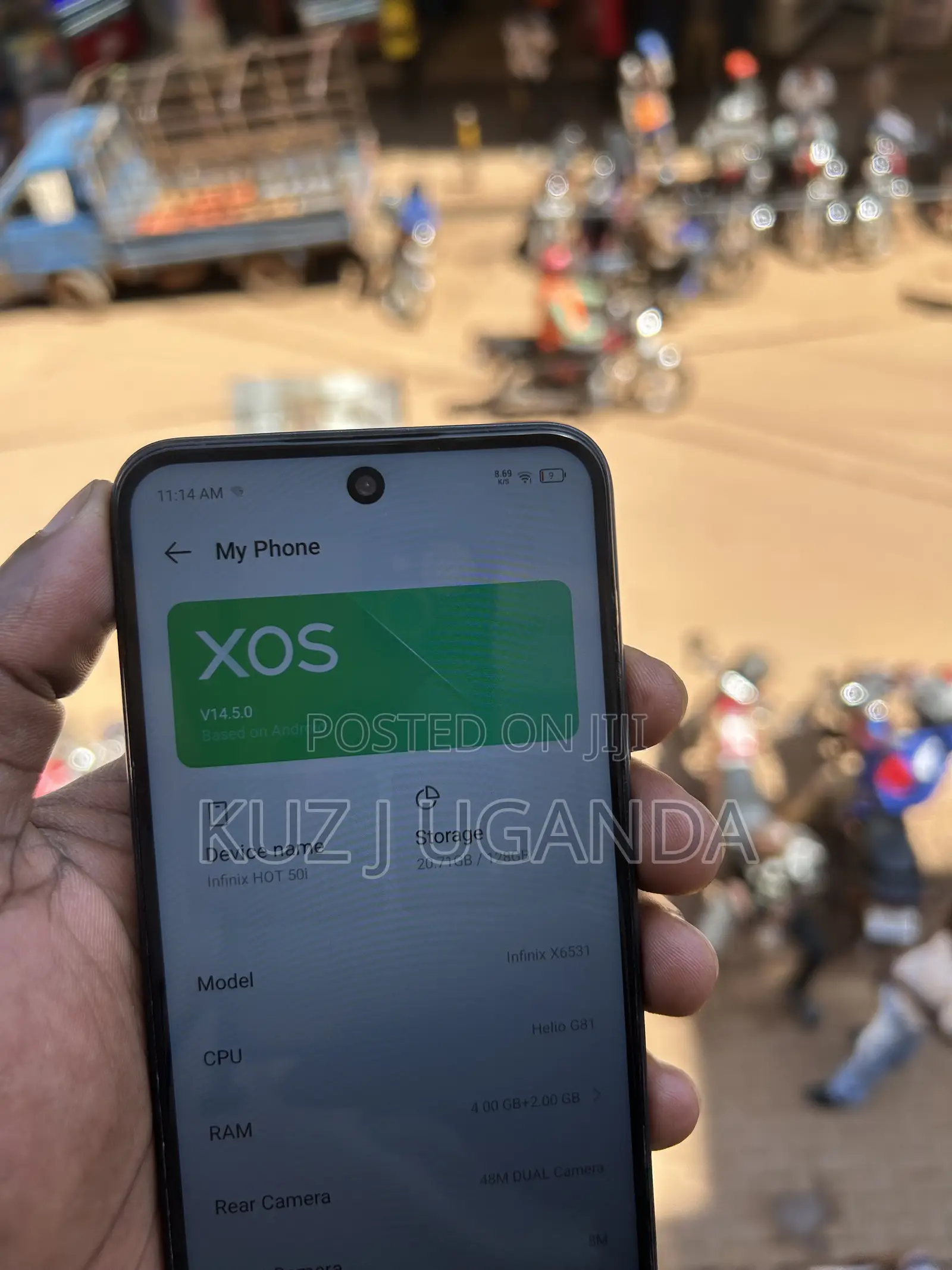 Infinix Hot 50i 128 GB Black