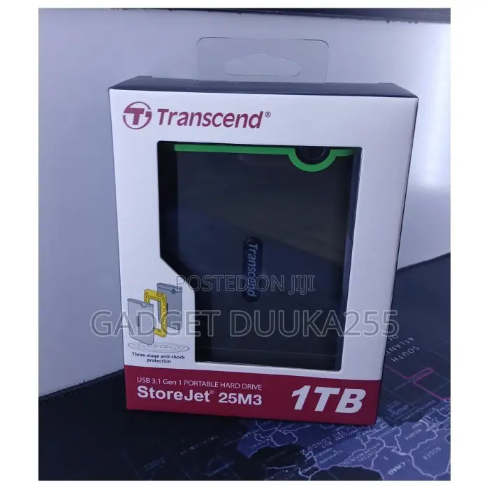Brand New 1TB External Hardrive Transcend