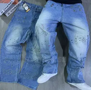 Gent’S Denim Buggy Pants