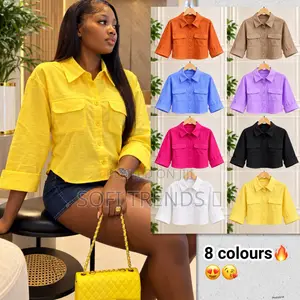 Ladies Classic Linen Shirts