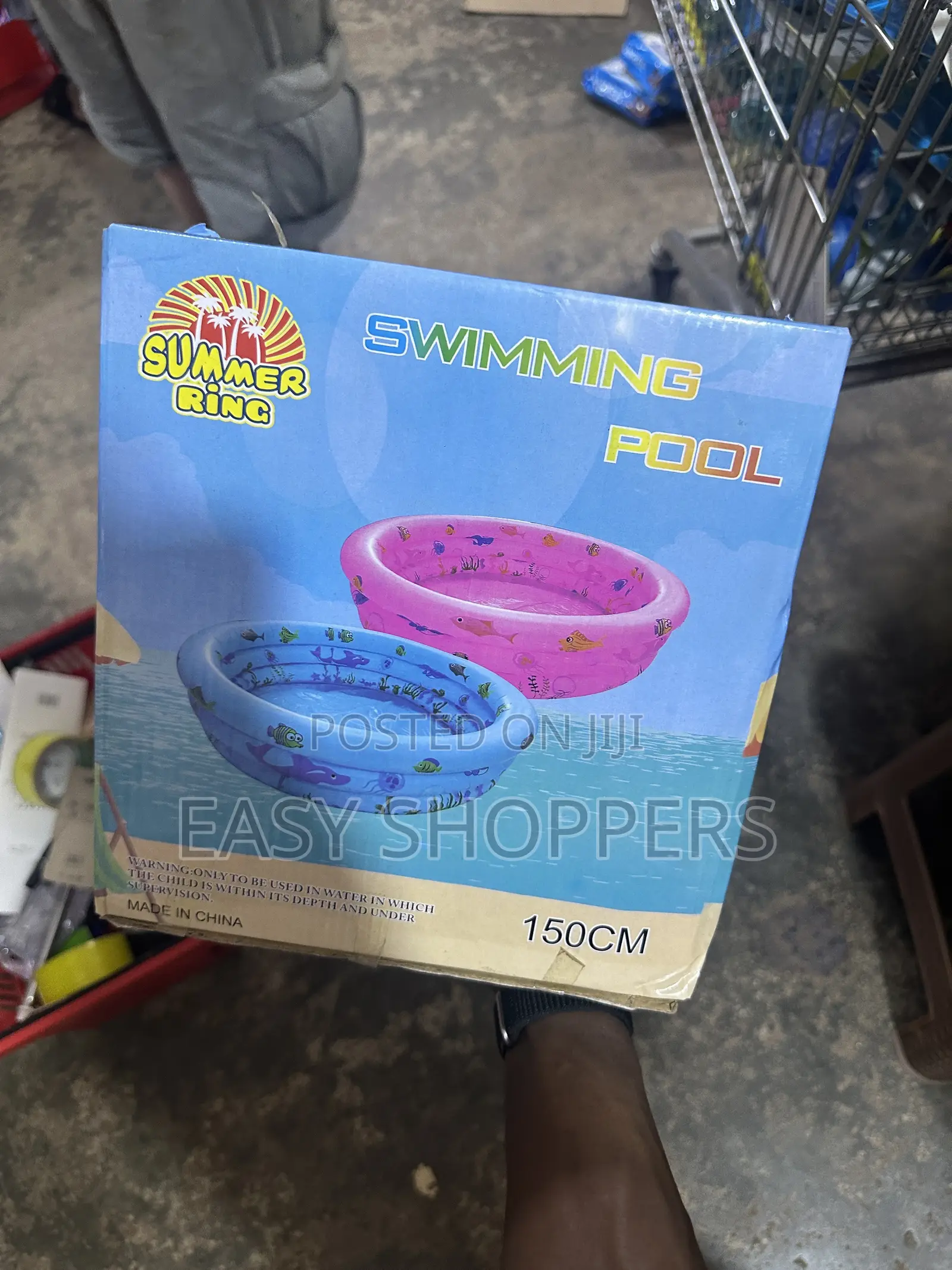 150 Cm Summer Ring Inflatable Swimming Pool