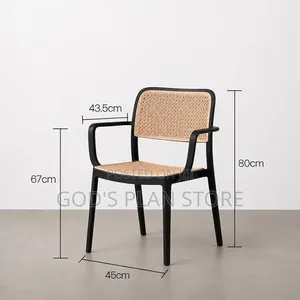 1pcs Luxury Garden Plastic Chairs Plastic Chairs