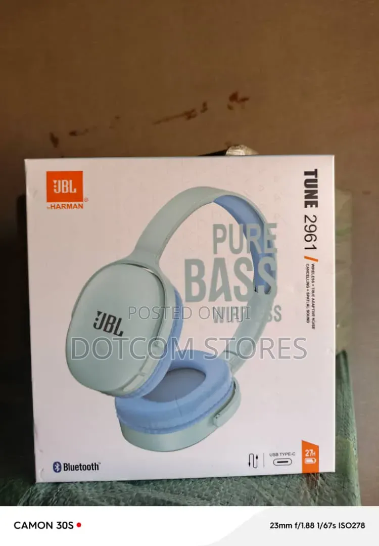 JBL Tune 2961 Wireless on-Ear/Over-Ear Headphones