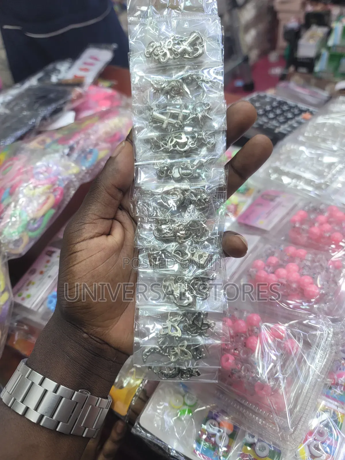 Hair Metal Charms