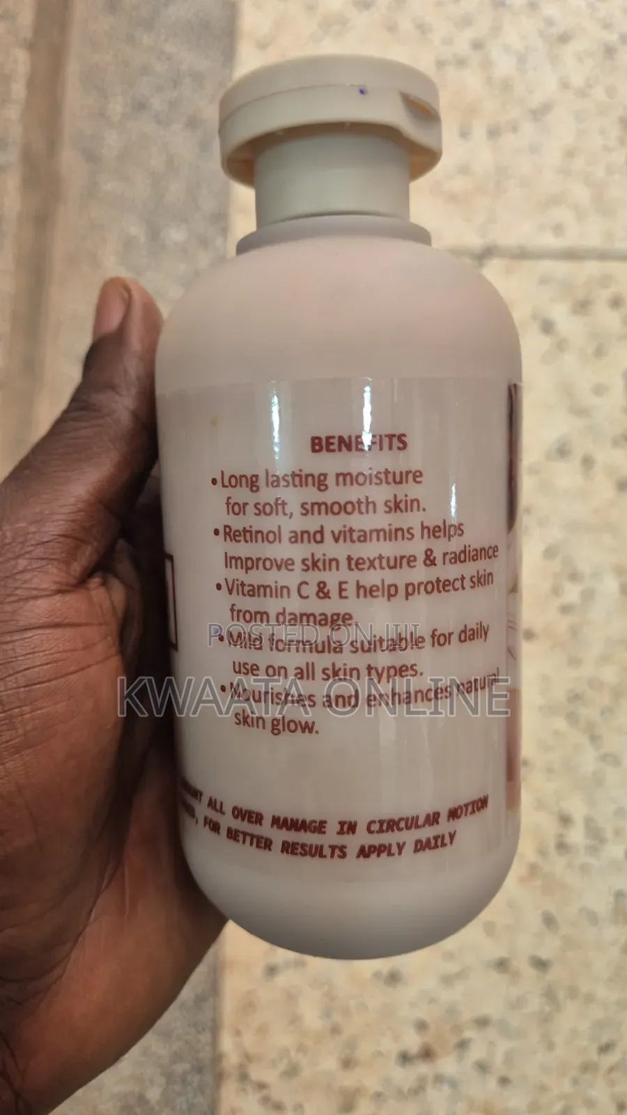 LURE Body Cream | Moisturizing & Skin Glowing Formula-330ml