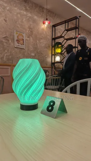 Table Light, Twisted Lamp