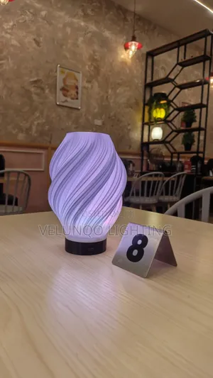 Table Light, Twisted Lamp