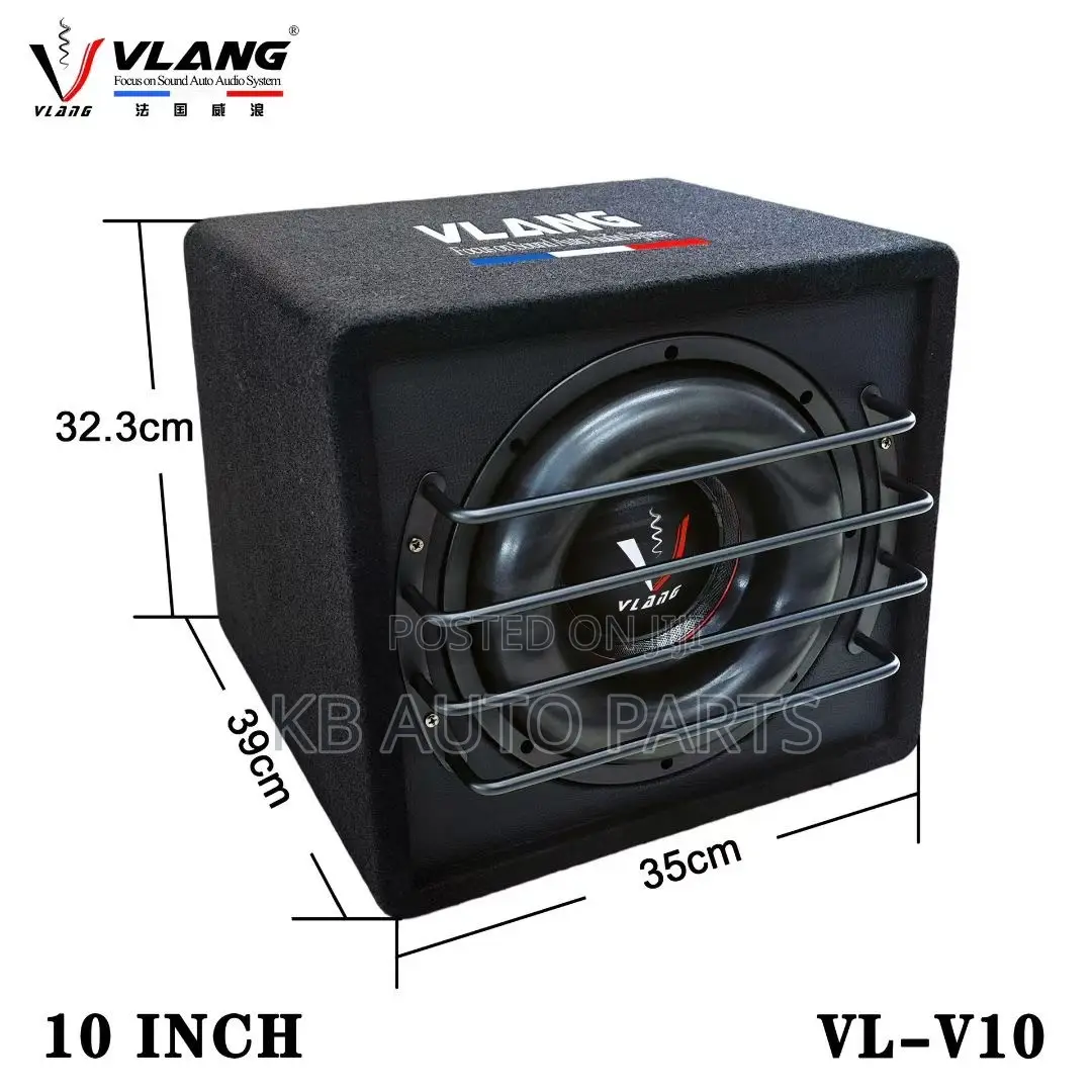 Vlang 10” Compact Car Sub-Woofer