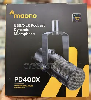 Maono PD400X USB/XLR Podcast Dynamic Microphone
