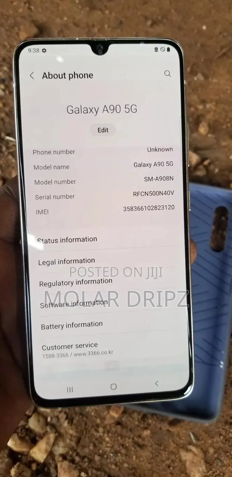 Samsung Galaxy A90 5G 128 GB Bronze