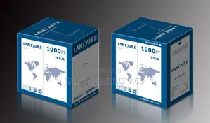 High Quality Indoor Cat6 Cable- 305m - 1000ft- Light Grey
