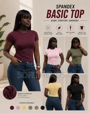 Original Seamless Basic Tops