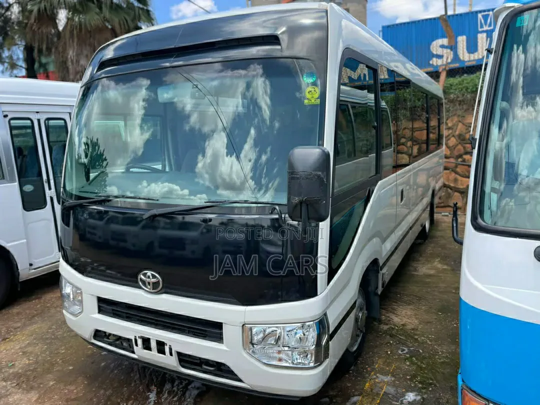 New Toyota Coaster 2018 White