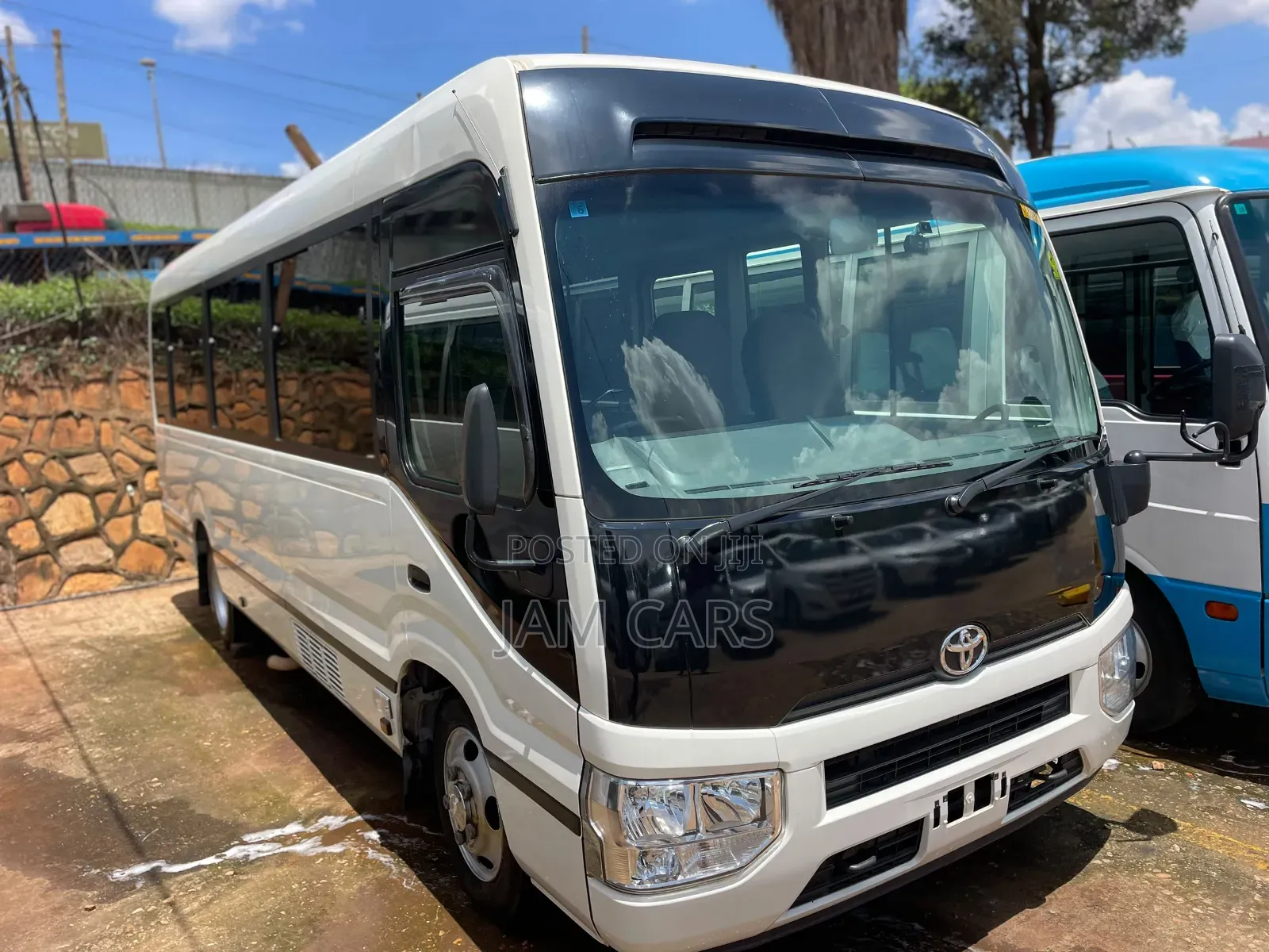 New Toyota Coaster 2018 White