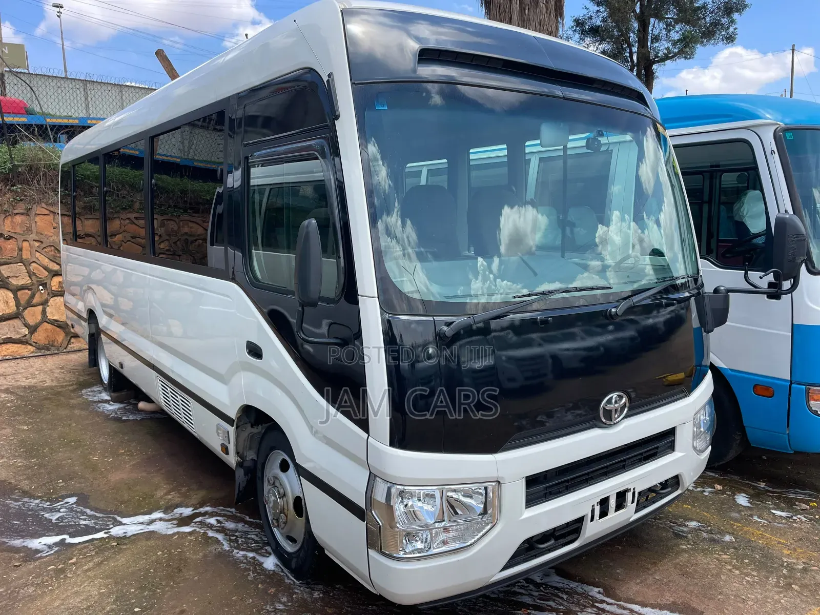 New Toyota Coaster 2018 White