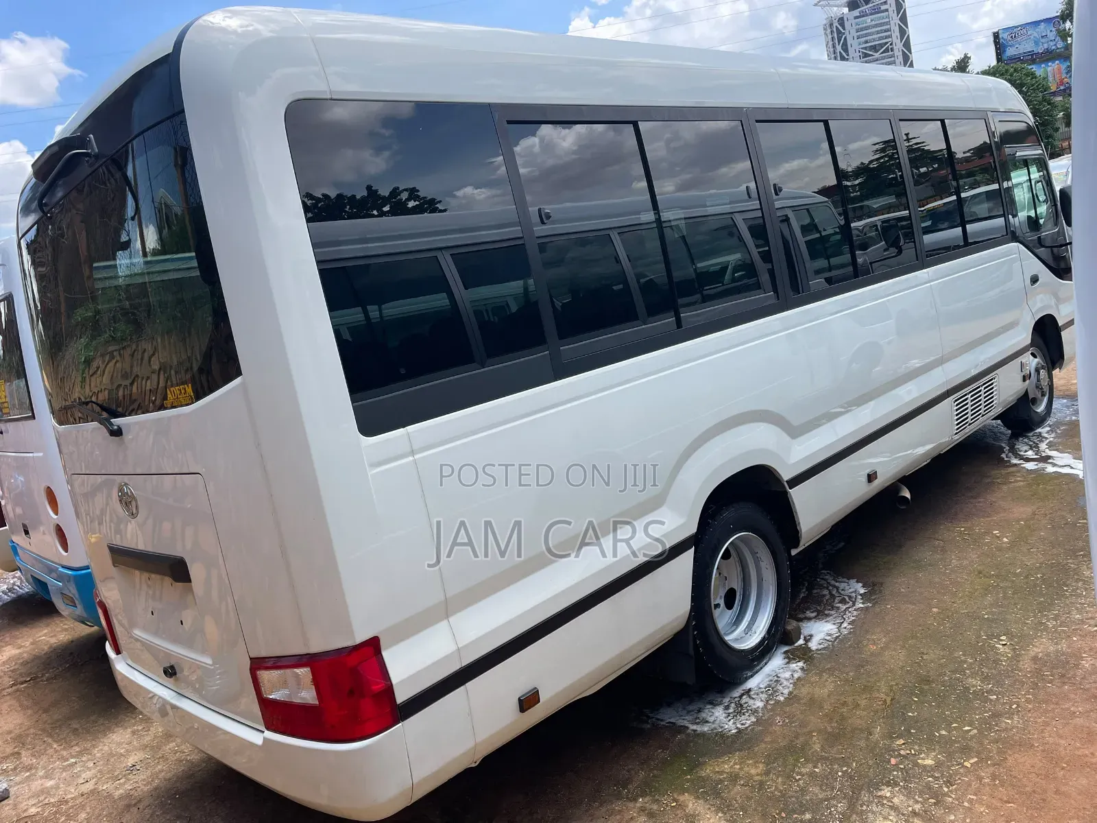 New Toyota Coaster 2018 White