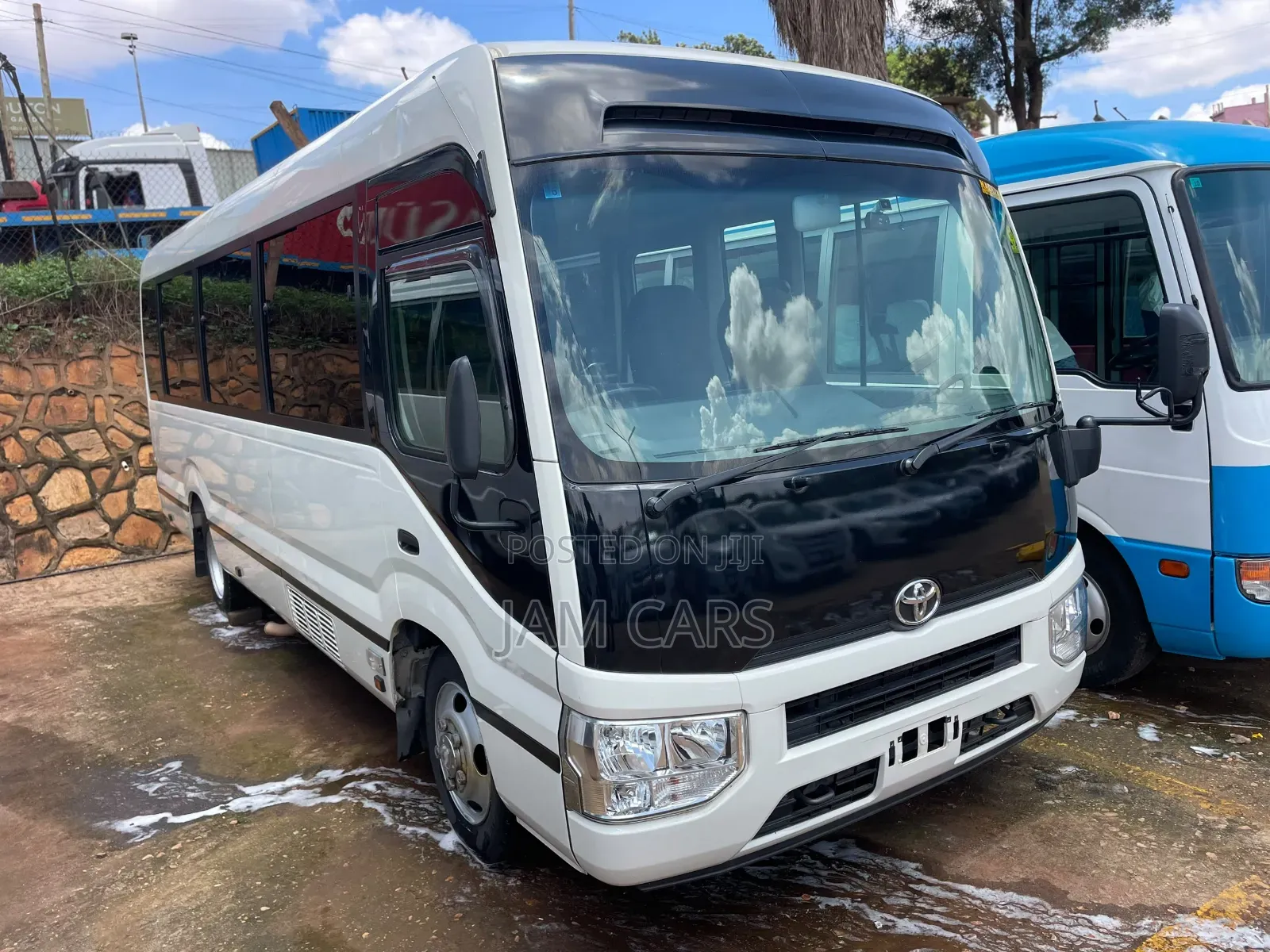 New Toyota Coaster 2018 White