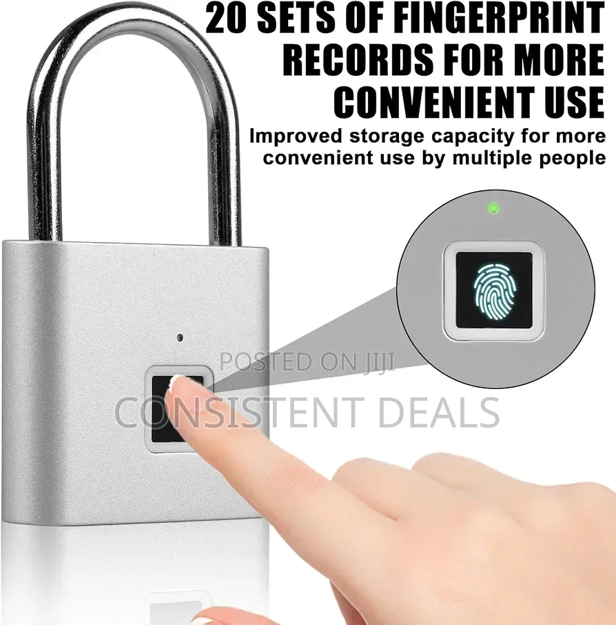 Fingerprint Lock: Smart Lock Waterproof, Lock