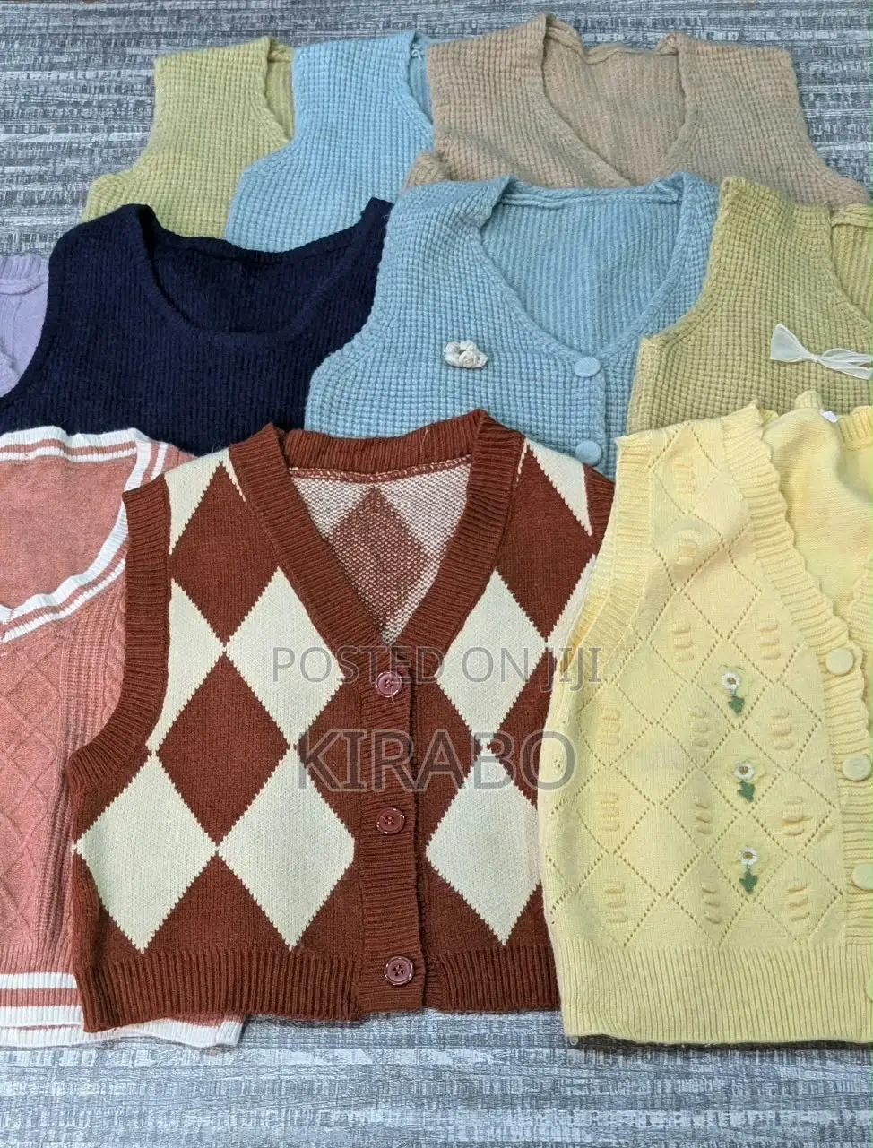 Cotton Sweater Vests