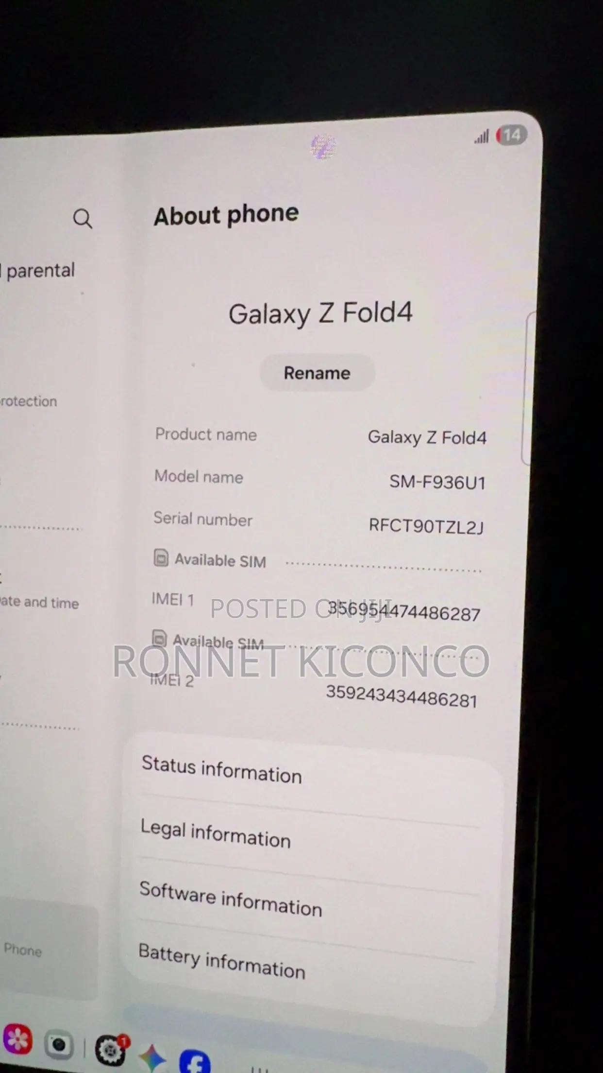 New Samsung Z 16 GB Gray