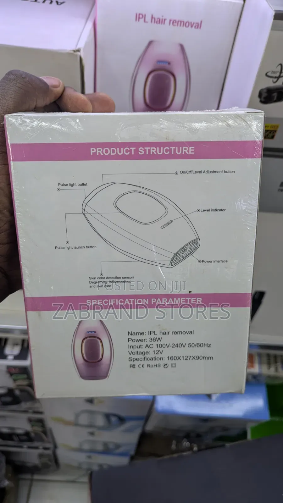 IPL Rechargeable Body Hair Remover
