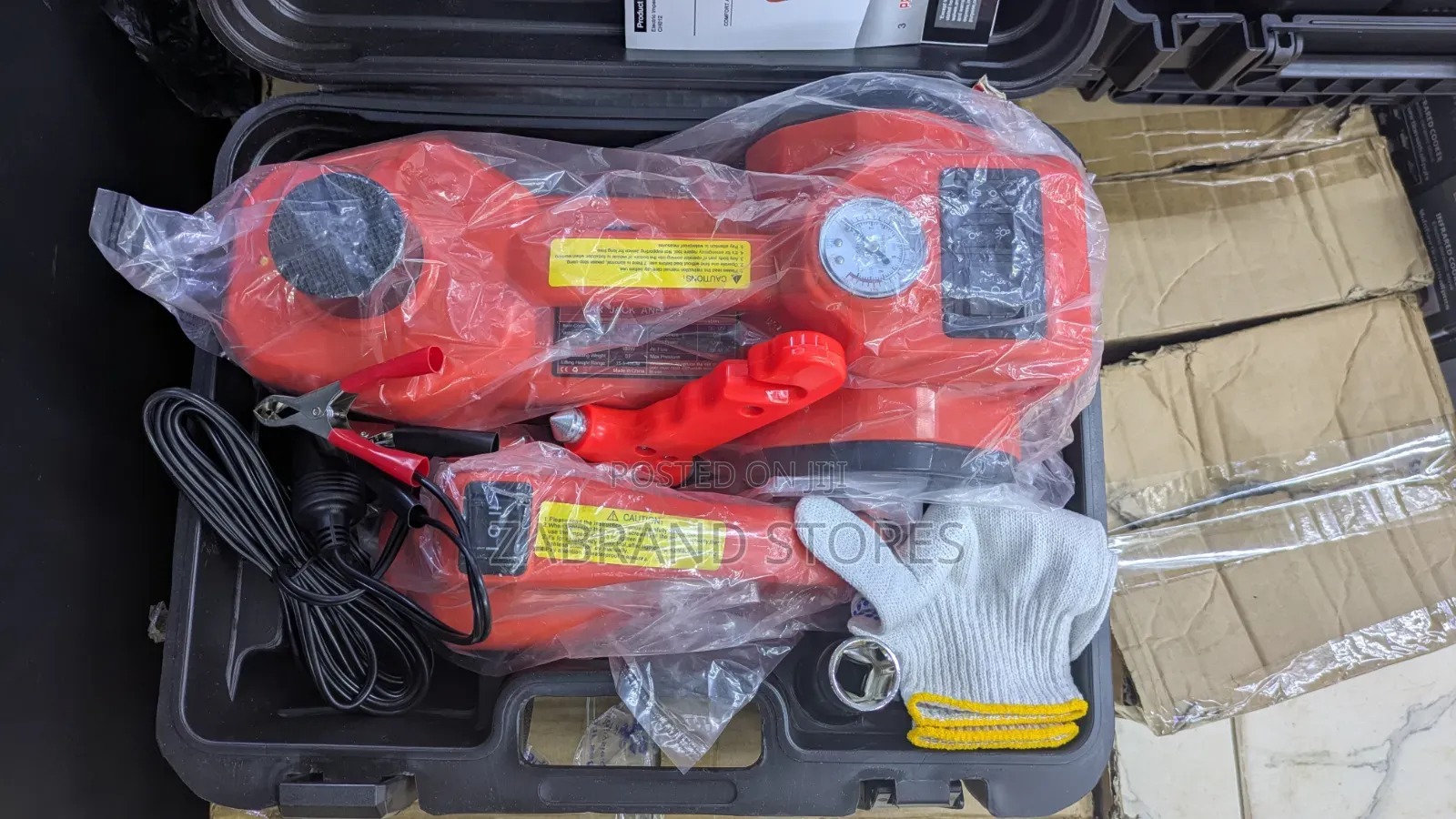 5-Ton 12V Electric Hydraulic Car Jack Kit