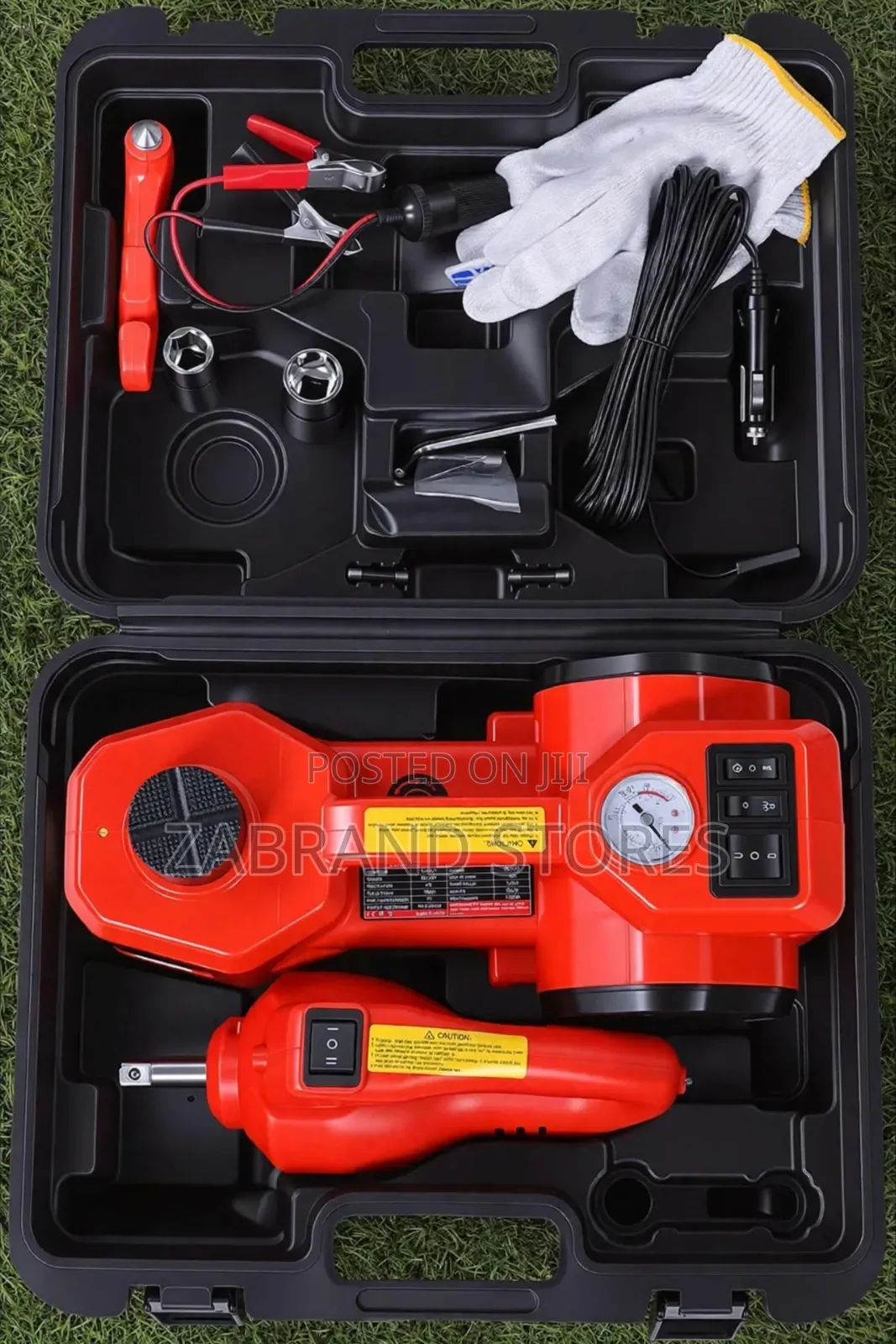 5-Ton 12V Electric Hydraulic Car Jack Kit