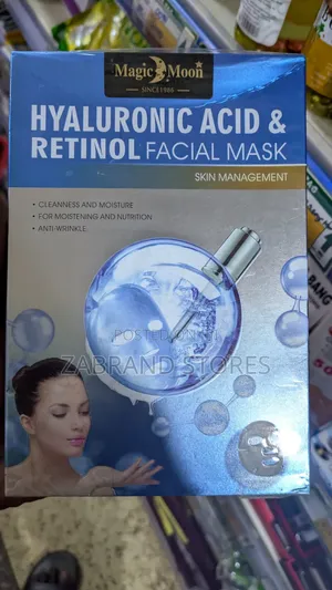 Hyaluronic Acid & Retinol Facial Mask