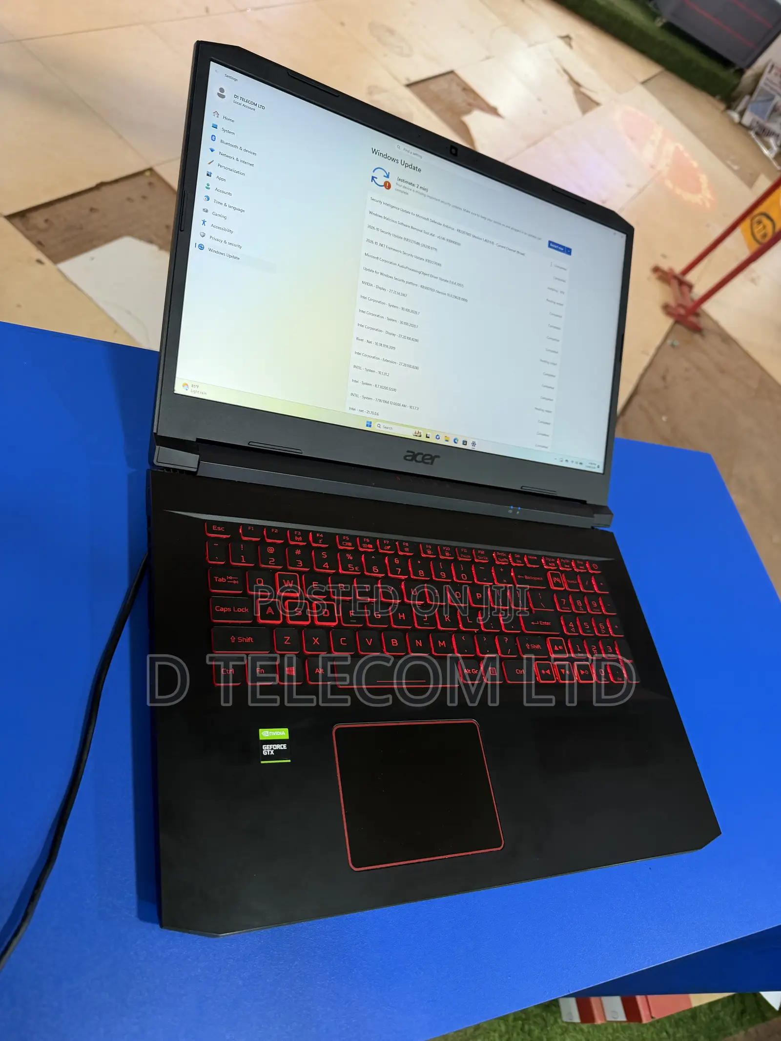Laptop Acer Nitro 5 16GB Intel Core i5 SSD 512GB