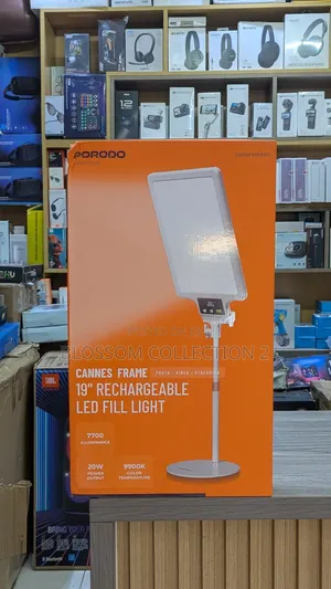 Porodo Lifestyle Cannes Frame 19" Rechargeable LED Fill Light