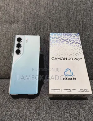 New Tecno Camon 40 Pro 5G 256 GB Blue
