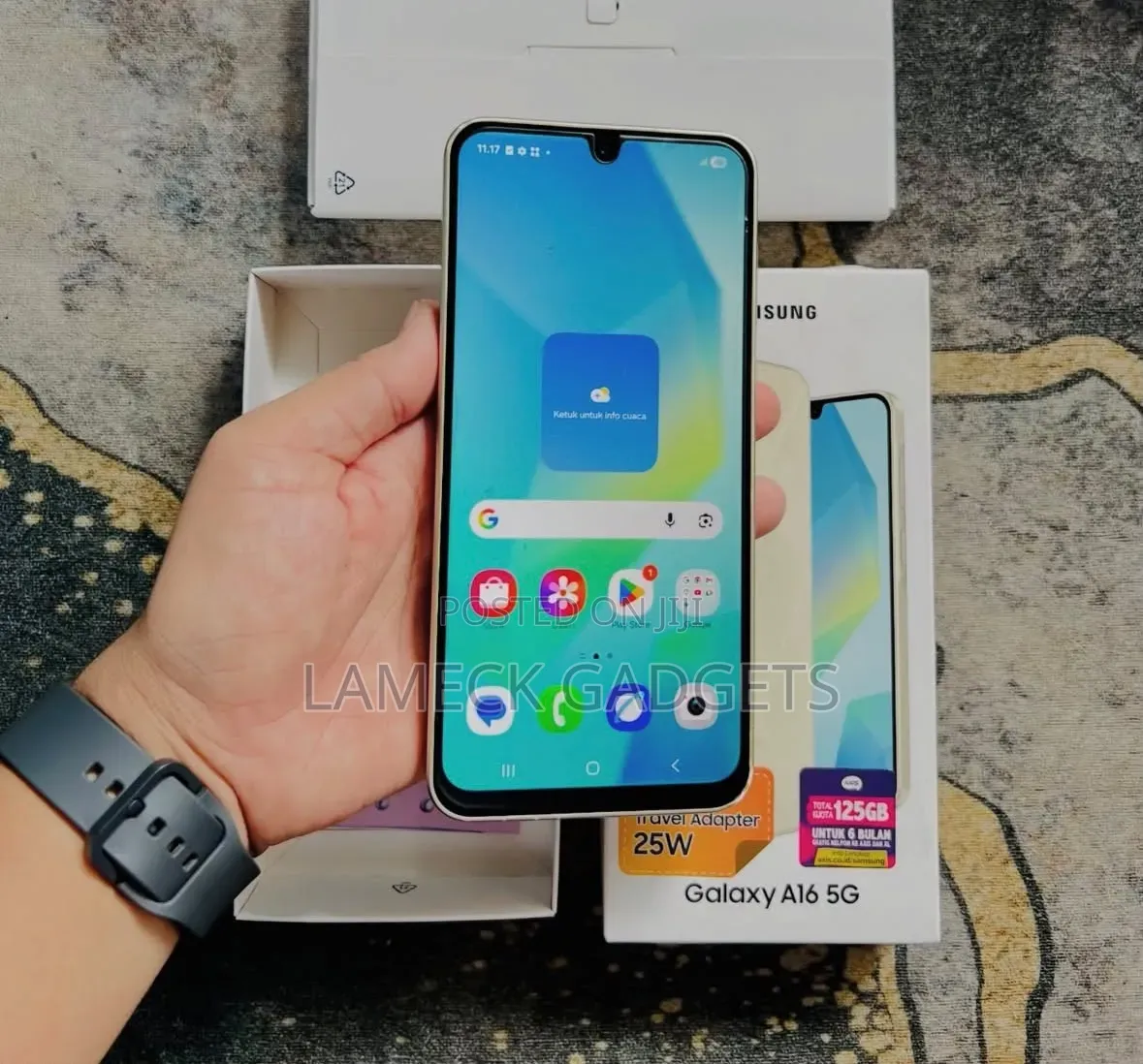 New Samsung Galaxy A16 5G 256 GB Gold