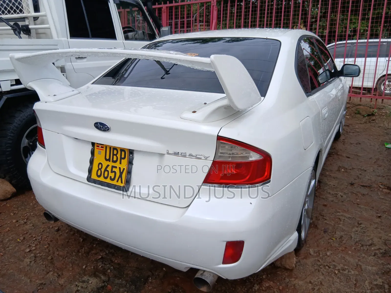 Subaru Legacy 2008 White